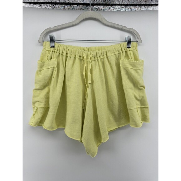 Intimately Free People Womens Shorts Size XS Green Organic Cotton Sleep